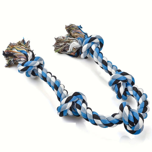 1pc Heavy-Duty Dog Rope Toy with Teeth Cleaning & Chewing - Extra Long Rope -Durable Chew Toy for Teeth Cleaning dog accessories